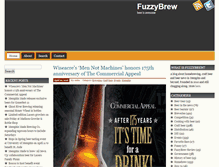 Tablet Screenshot of fuzzybrew.com